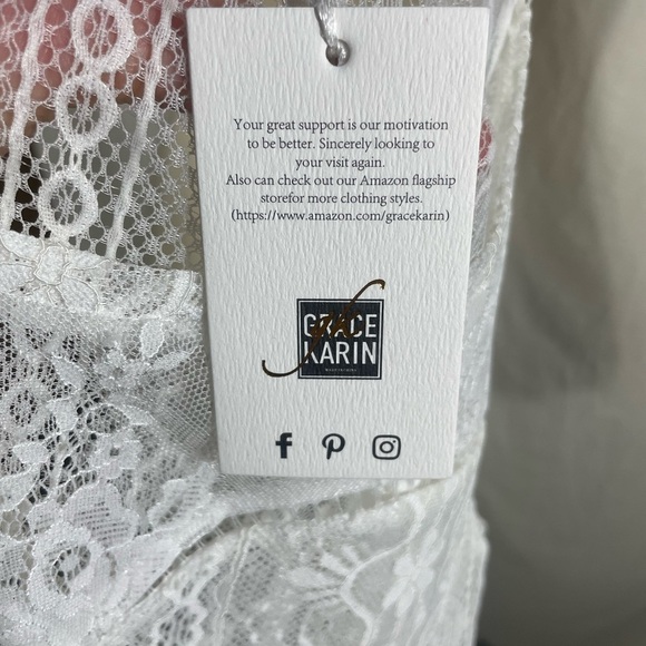 GRACE KARIN Lace Top Size M - Picture 9 of 9